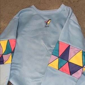 Flying crew neck